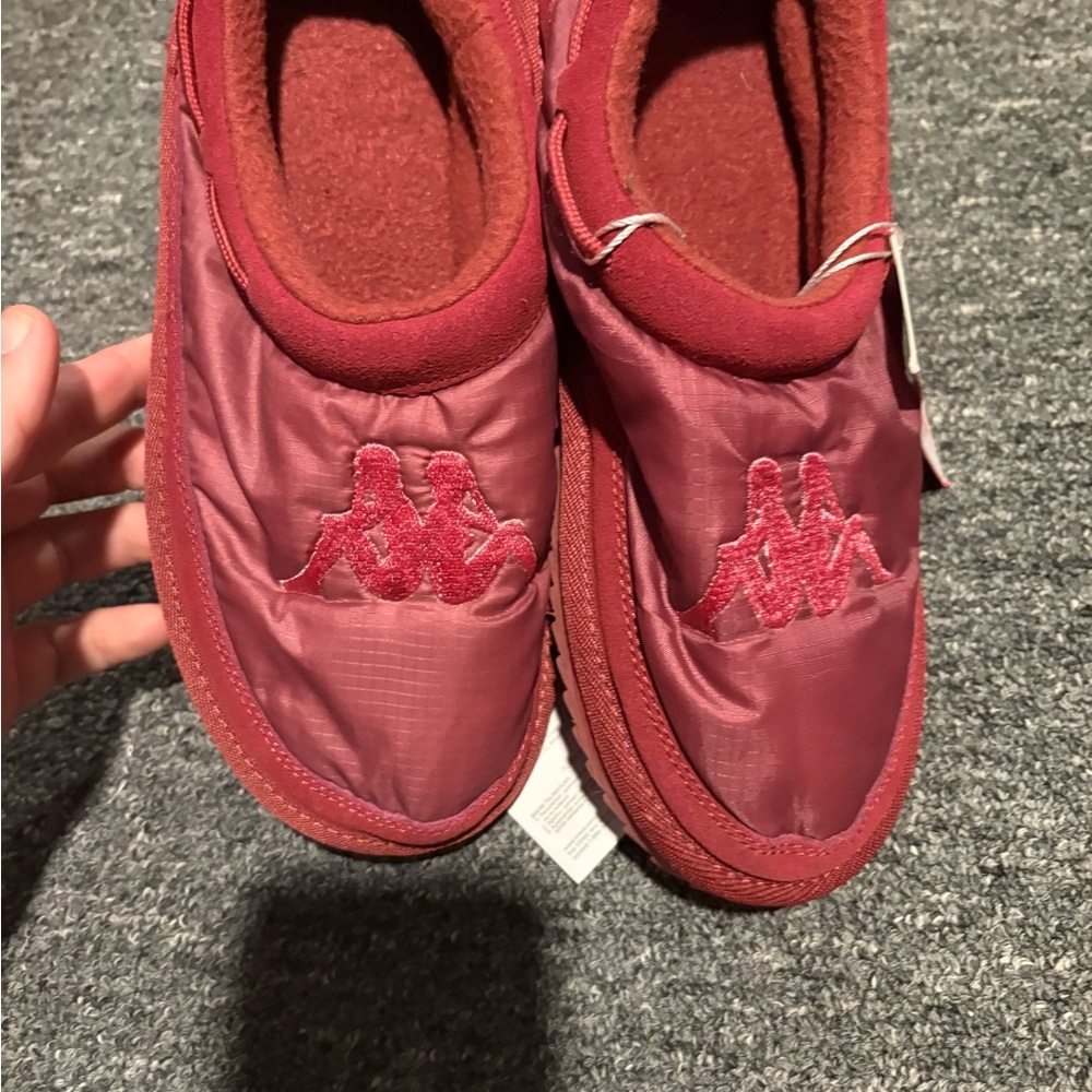 Kappa Kids Burgundy Slippers women 6